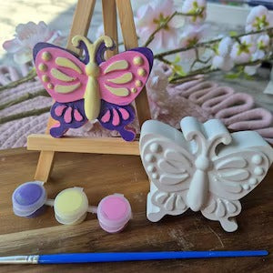 BrushyPals Butterfly Garden – DIY Painting Kit