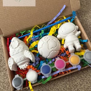 BrushyPals Space Explorer – DIY Painting Kit
