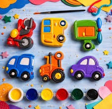 BrushyPals Little Drivers – DIY Transport Painting Kit