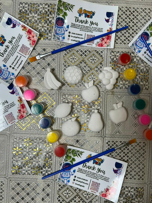 BrushyPals Fruit Friends – DIY Paint & Create Kit
